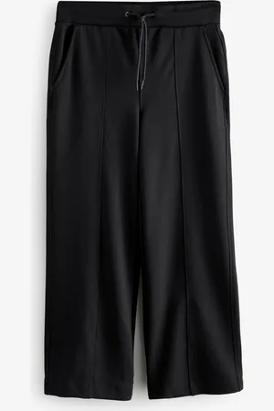 Next Premium Wide Leg Jersey Joggers