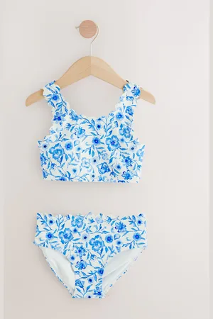 Next Floral Scallop Bikini (3-16yrs)