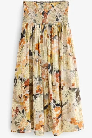 Next Sparkle Drop Waist Maxi Skirt
