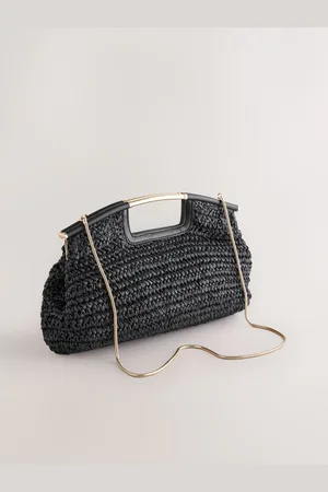 Next Raffia Clutch Bag