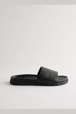 Next Leather Sliders