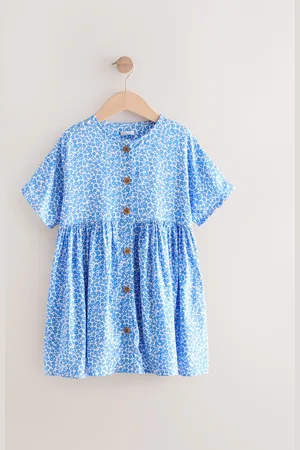 Next Ditsy Button Summer Dress (3-16yrs)