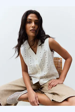 Next Broderie Waistcoat