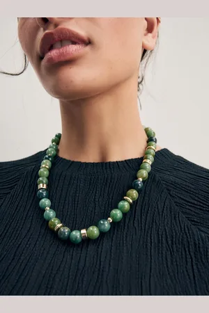 Next Round Beaded Necklace
