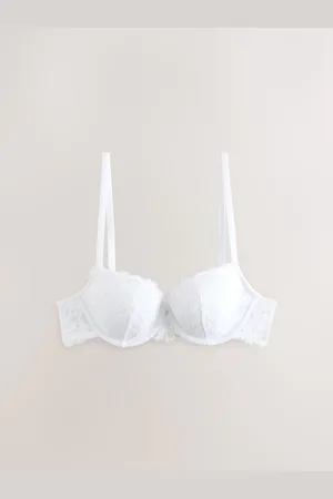Next Floral Print Lace Balcony Bra