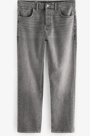 Next Straight Fit Vintage Wash Denim Jeans