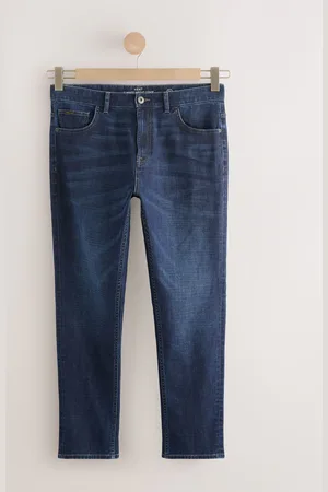 Next Dark Slim Fit Lightweight Stretch Denim Jeans