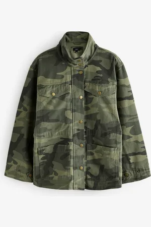 Next Camo Cotton Utility Jacket