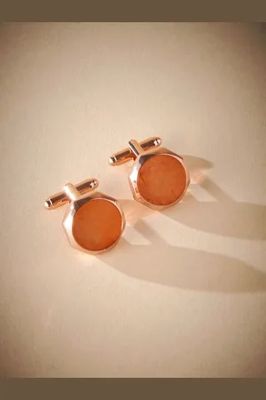 Next Rose Quartz Signature Rose Quartz Cufflinks