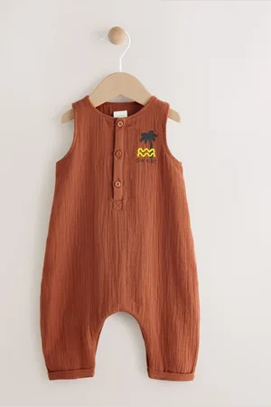 Next Rust Baby Woven Romper (0mths-2yrs)
