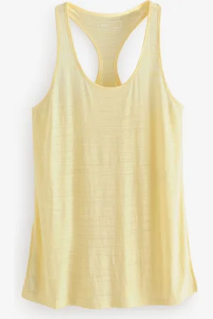 Next Light Yellow Active Lightweight Longline Vest