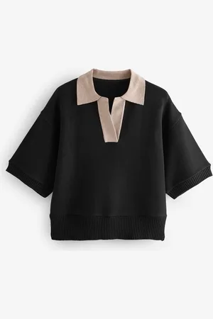 Next /Stone Soft Touch Heavyweight Cosy Striped Jumper