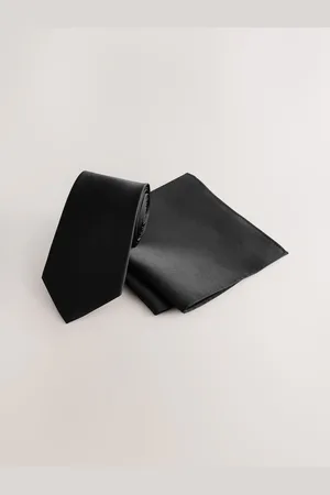 Next Silk Tie And Pocket Square Set
