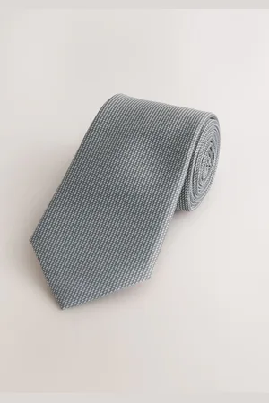 Next Slim Textured Tie