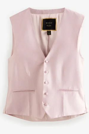 Next Textured Silk Waistcoat