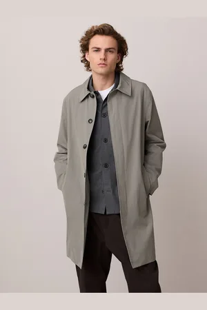Next Sage Lightweight Shower Resistant Trench Coat