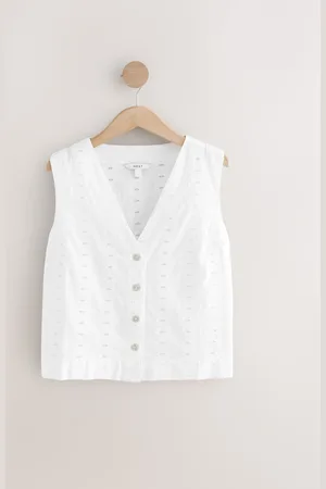 Next Broderie Waistcoat