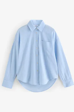 Next Light Long Sleeve Shirt With Linen
