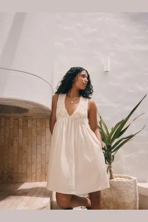 Next Crochet Mix Mini Dress