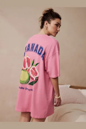 Next Fluro 100% Cotton Oversized Night T-Shirt