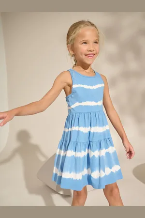 Next Tie Dye Strappy Summer Dress (3-16yrs)