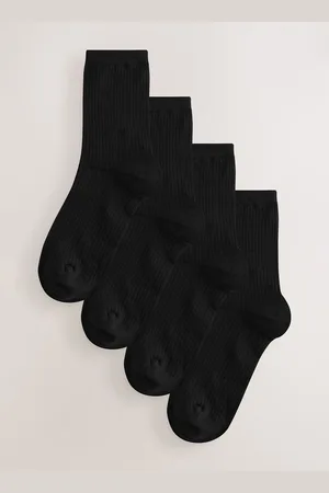 Next Rib Modal Ankle Socks 4 Pack