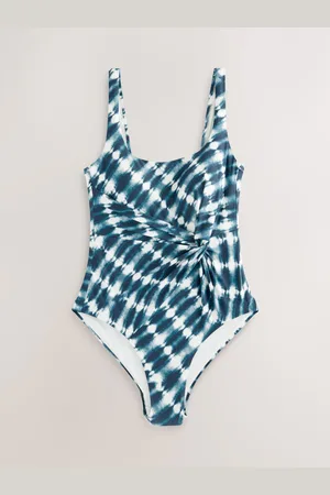 Next Tie Dye Twist Scoop Tummy Control Swimsuit