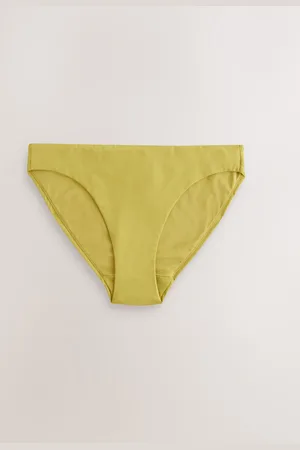 Next Lime High Leg Bikini Bottoms