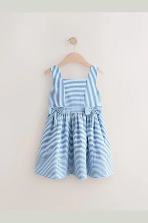 Next Stripe Bow Detail Summer Dress (3-12yrs)