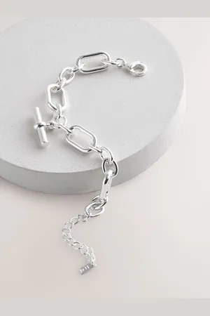 Next Tone Chunky T-Bar Bracelet