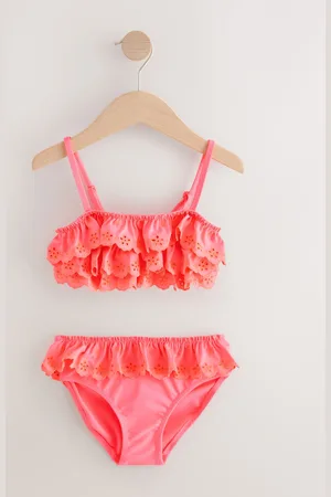 Next Bright /Orange Tiered Bikini (3-16yrs)