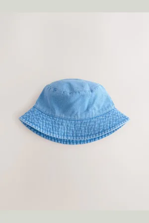Next 100% Cotton Washed Bucket Hat (3mths-16yrs)