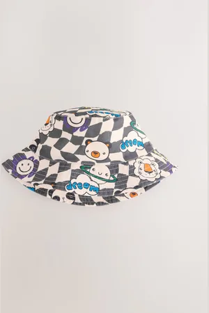 Next Check Animal 100% Cotton Bucket Hat (3mths-10yrs)