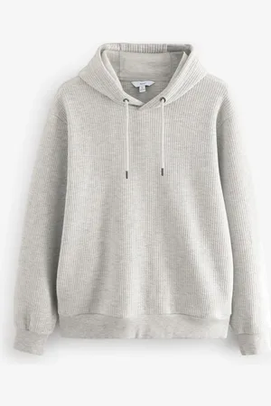 Next Marl Linear Texture Hoodie