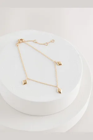 Next Gold Plated Sterling Charm Bracelet