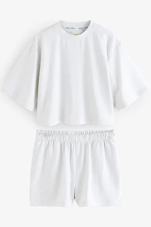 Next Textured Short Set Pyjamas