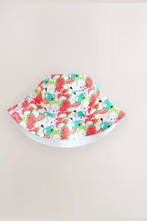Next Multi Squishmallow 100% Cotton Bucket Hat (5-13yrs)