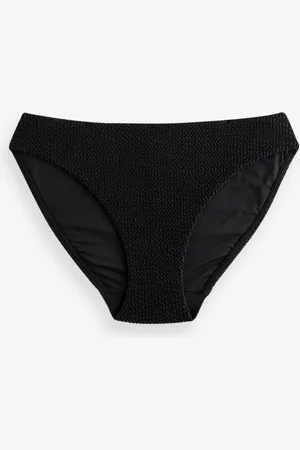 Next Crinkle High Leg Bikini Bottoms