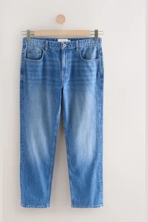 Next Straight Fit Signature Lightweight Cotton Linen Jeans