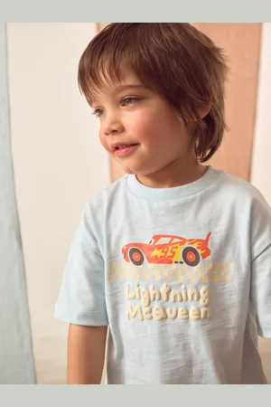 Next Baby Cars Lightning McQueen Short Sleeve T-Shirt (3mths-8yrs)