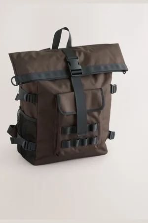 Next Canvas Roll Top Rucksack