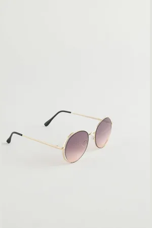 Next Metallic Round Metal Frame Sunglasses