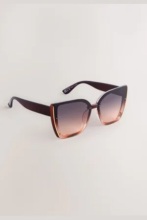 Next Bronze/ Square Cat Eye Sunglasses