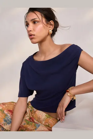 Next Asymmetric Drape Short Sleeve Top