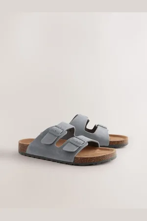Next Leather Two Buckle Sandals