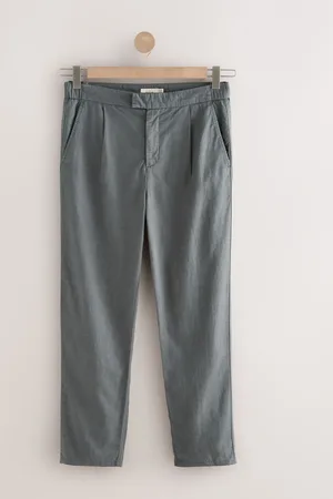 Next Slate Signature Soft Touch Tencel Trousers