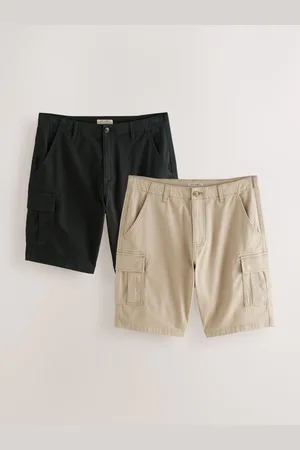 Next /Brown Stretch Cargo Shorts