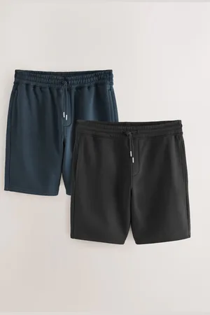 Next /Navy Soft Fabric Jersey Shorts 2 Pack