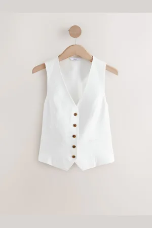 Next Button Through V-Neck Waistcoat