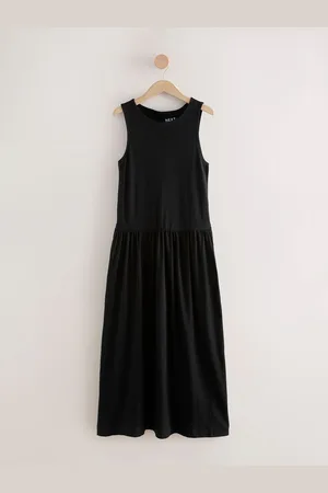 Next Drop Waist Maxi Length Jersey Dress